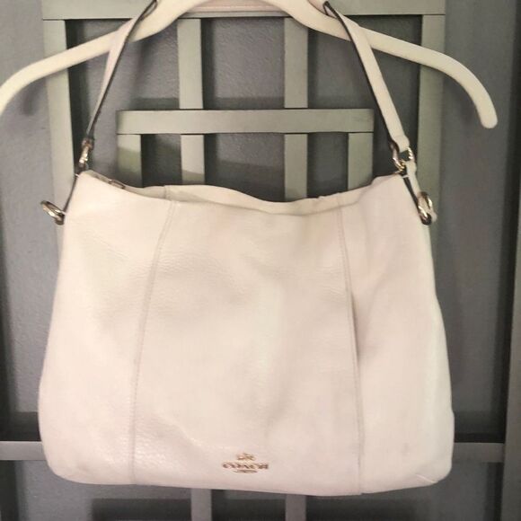 Coach Eastwest Isabell hobo, cream, beige handbag - Picture 2 of 12